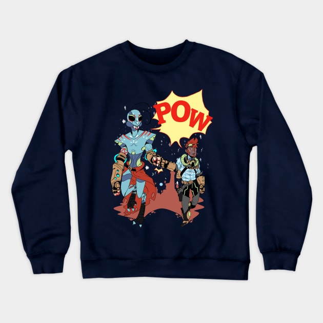 POW Crewneck Sweatshirt by DesertDraggon